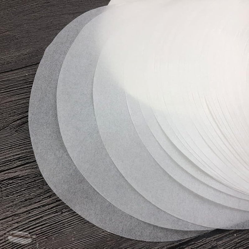 Non Stick Oven Liner 32x32cm White Double Sided Silicone Oil Barbecue Paper 50 Sheets - Image 4